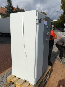 Sťahovanie trezoru 1200 kg