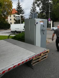 Sťahovanie trezoru 1200 kg